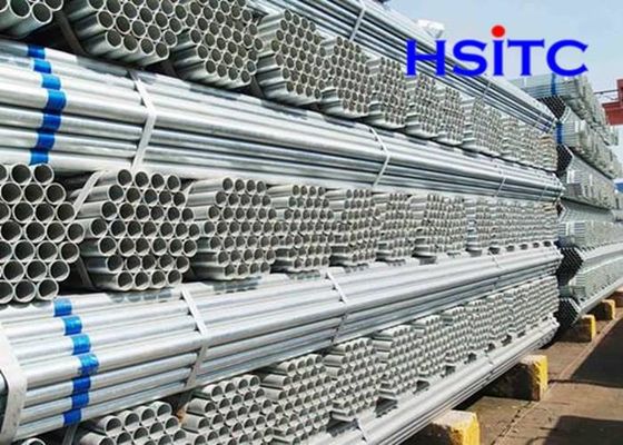 STD 12m Verzinkte Kohlenstoffstahlrohre DN125 Sch40