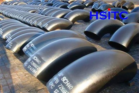 A234 Astm A403 Astm A420 Rohr aus Kohlenstoffstahl Ellenbogen Sch40 Std Sch80