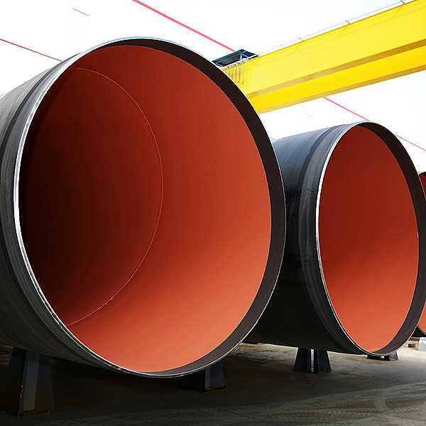 Fusionsbindung Epoxyspiralgeschweißtes Stahlrohr 3 Schichten Pe Din 30670 Polyethylen Standard