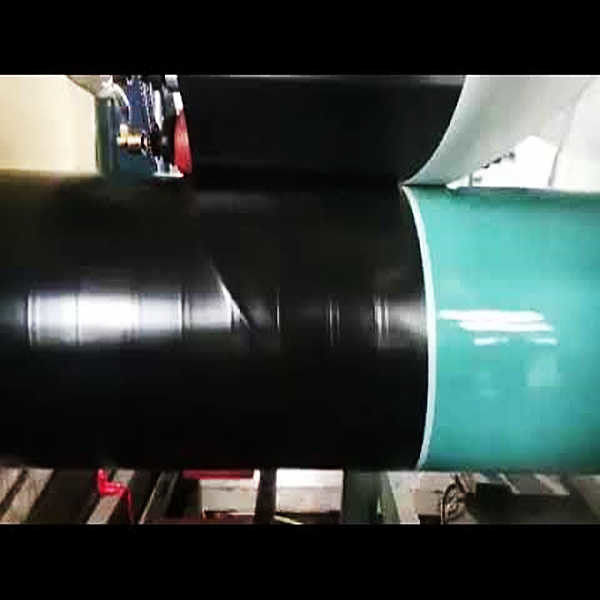 Fusionsbindung Epoxyspiralgeschweißtes Stahlrohr 3 Schichten Pe Din 30670 Polyethylen Standard 0