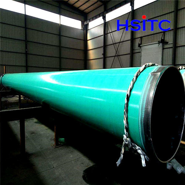 Gr.C Dn300 Astm A139 325 MM Spirale geschweißte Rohr-Hohlsektion 0